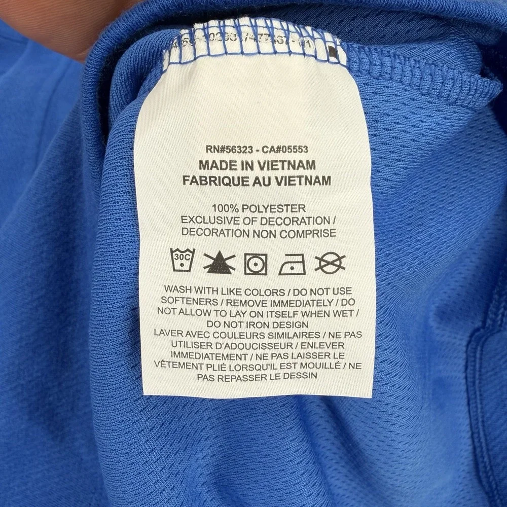 Nike Victory 1/2 Zip DRI-FIT Golf Pullover Top Game Royal BV0398-480 Men's S